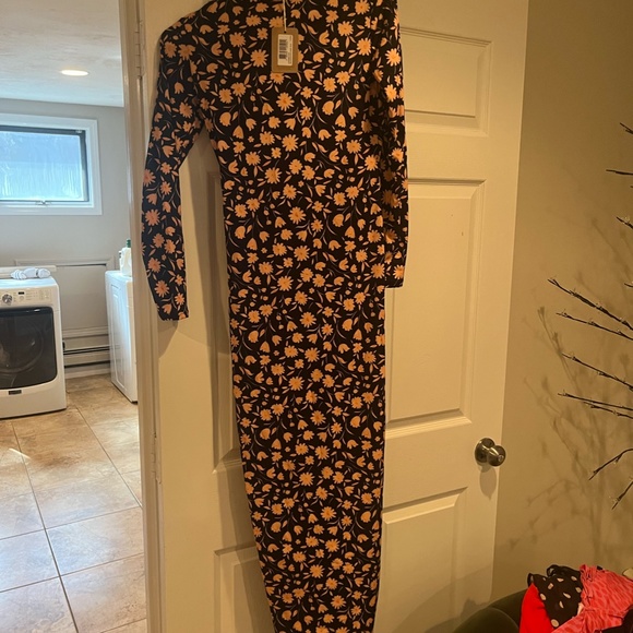 NOO-paris long sleeve printed dress - Picture 7 of 7